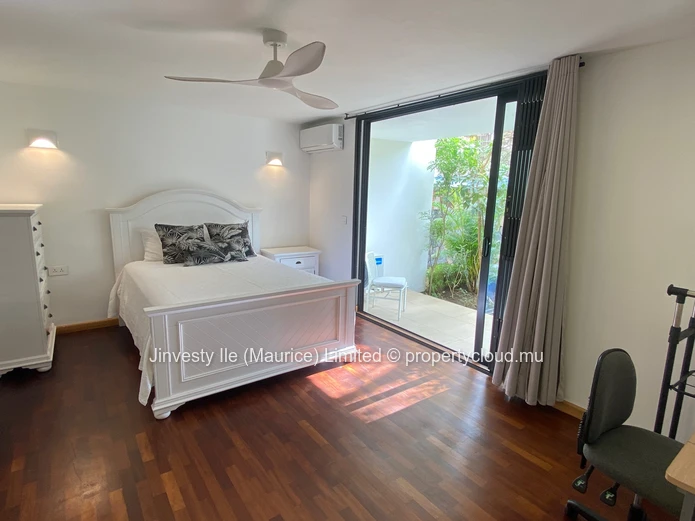 JINVESTY MAURITIUS : RENT 2 BR en suite Mont beach on walk... 49000